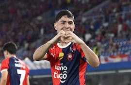 El argentino Ignacio Santiago Aliseda (26 años) marcó dos de los tres tantos de Cerro Porteño en la goleada en La Nueva Olla.