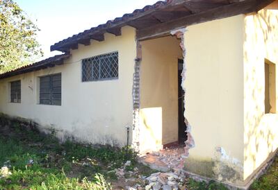 El antiguo Puesto de Salud de Escobar fue desmantelado con la promesa de una nueva construcción, pero hasta ahora no hay novedades al respecto.