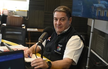 El director de Financiamiento Político del Tribunal Superior de Justicia Electoral (TSJE), Christian Ruiz Díaz.