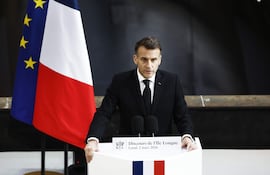 Emmanuel Macron, presidente de Francia.