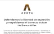 Comunicado del Grupo Azeta sobre el caso Atlas / Conmebol.