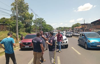 Hallan abandonada camioneta del ciudadano pakistaní que fue asesinado en Capiatá.