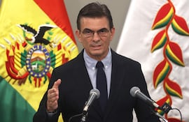 El presidente de Bolivia, Rodrigo Paz.