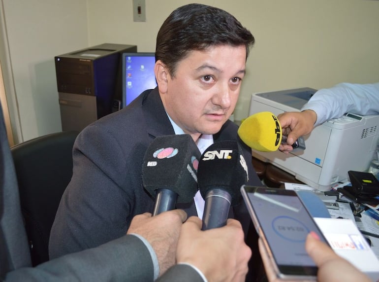 Julio Ortiz, fiscal que tiene a su cargo la causa.