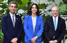 Juan José Galeano, Stella Guillen y Jorge Srur.