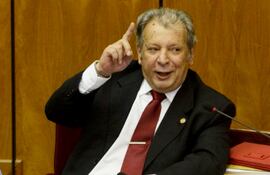 Senador Juan Carlos Galaverna (Calé).