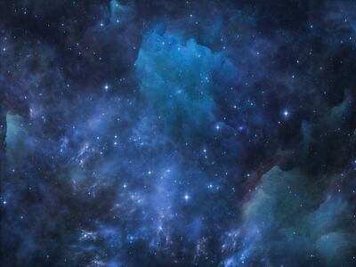 Espacio profundo: composición de nebulosa, estrellas y colores.