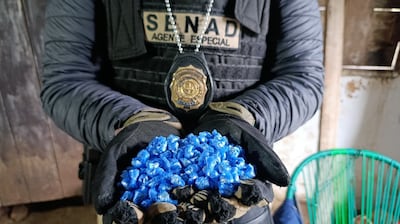 Más de 230 dosis de crack fueron incautadas durante la operación ejecutada por efectivos de la Senad.