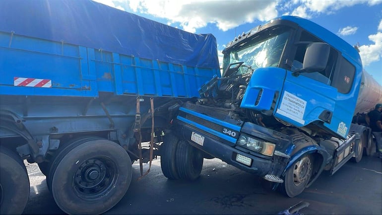 Las malas condiciones de la ruta PY08 de este tramo ya ocasionaron varios accidentes con derivación fatal 