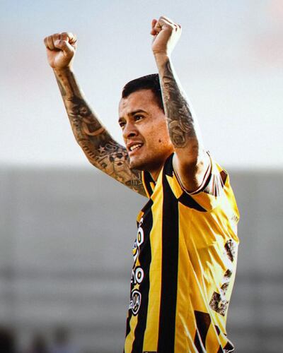 William Gabriel Mendieta Pintos (36 años), experimentada figura ofensiva aurinegra.