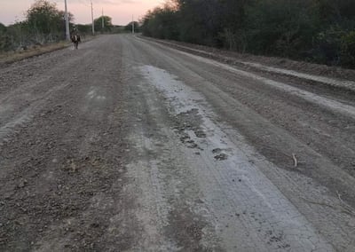 Camino reparado, zona de Bahìa Negra