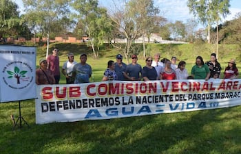 Los vecinos están en contra de la cesión de una parte del parque Mbaracayú.
