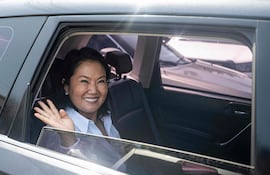 Keiko Fujimori, aspirante presidencial por el Partido Popular de Perú.