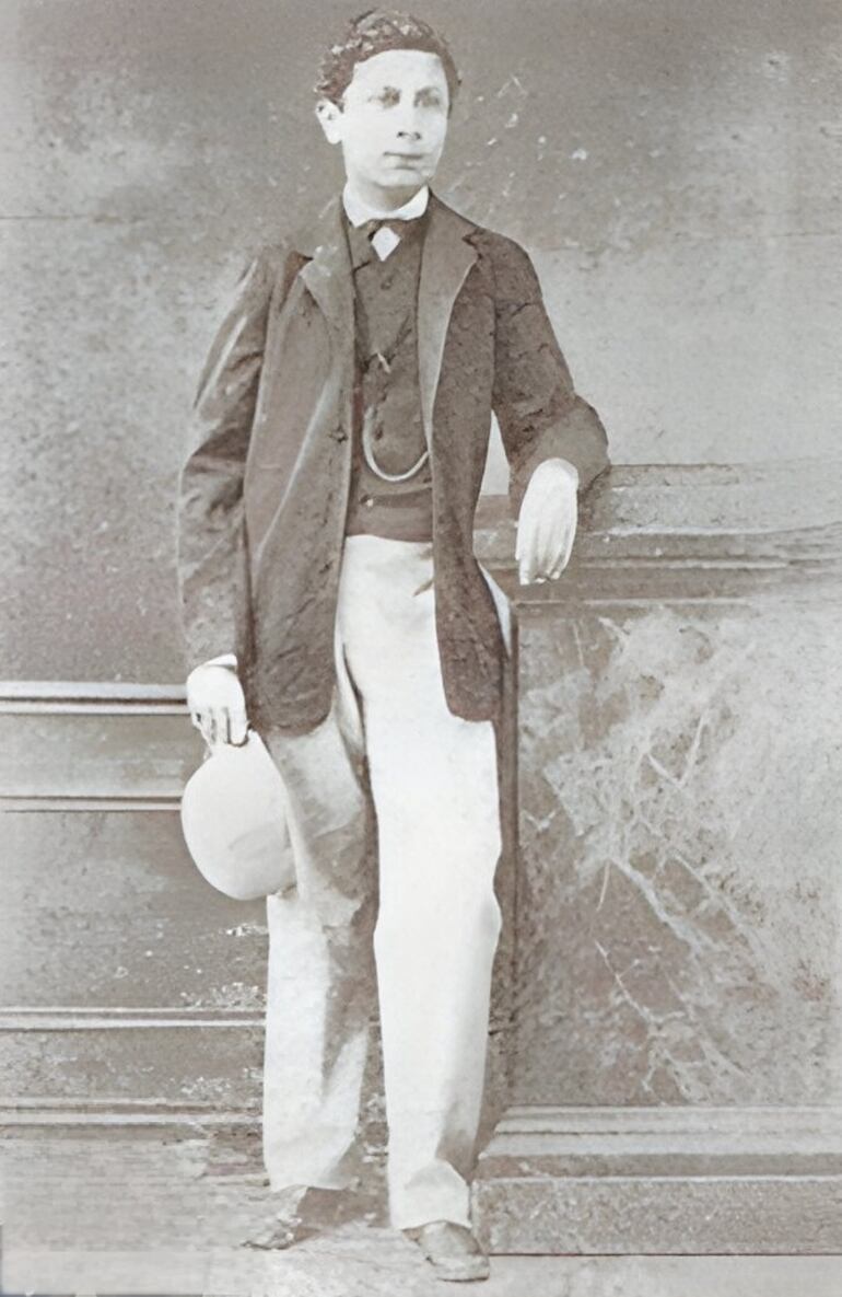 Juan Crisóstomo Centurión en París en 1861