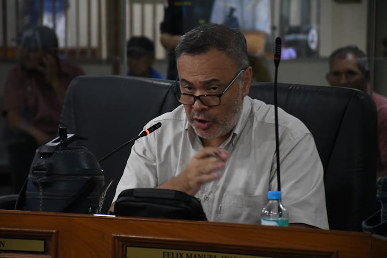 Humberto Blasco (PLRA), concejal de Asunción.