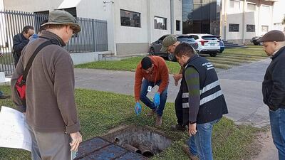 Técnicos de tres instituciones ubicaron el origen de la contaminación.