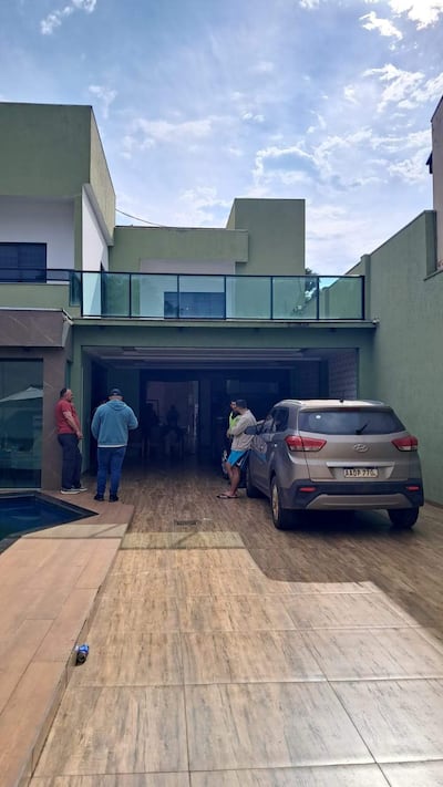 La vivienda atracada está situada en el barrio Mariscal Estigarribia, de Pedro Juan Caballero.