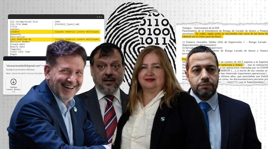 Alejandro Domínguez, Claudio Lovera, Liliana Alcaraz y Francisco Cabrera.