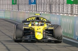 Joshua Duerksen fue el más rápido, en las primeras vueltas, de los ensayos en el circuito de Madrid.