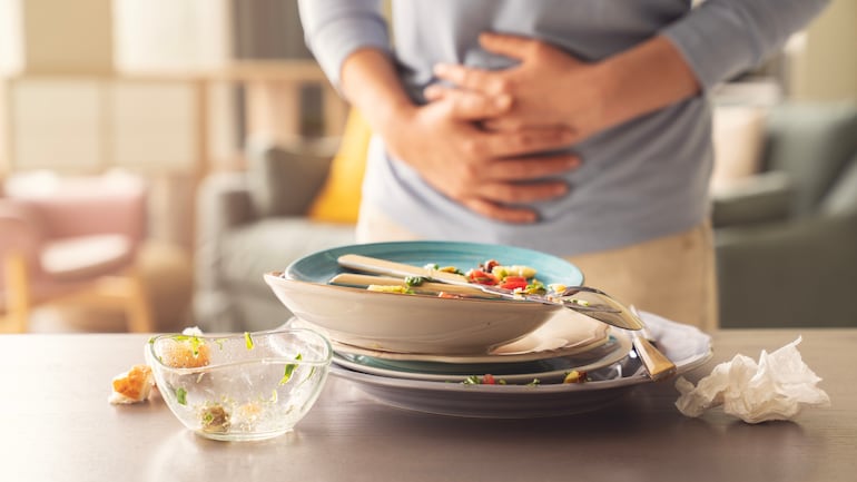 Hinchazón abdominal.