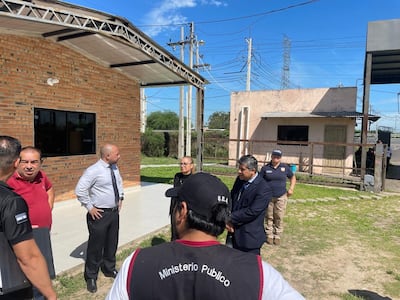 Depósito de la Senad del que se hurtaron varios accesorio y partes de vehículos ubicado en Nueva Asunción Presidente Hayes.