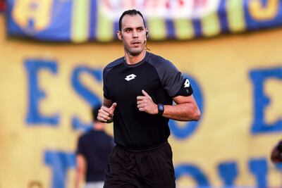 David Ojeda, árbitro.