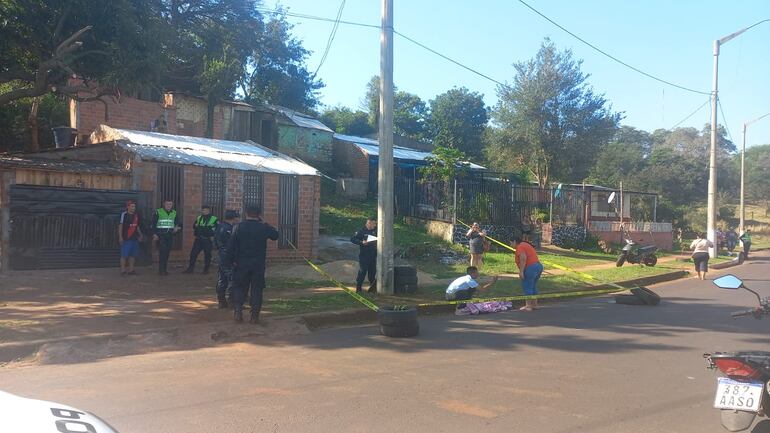 Accidente en Encarnación.