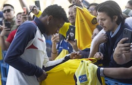 Gonzalo Plata, extremo del Flamengo y la selección ecuatoriana.