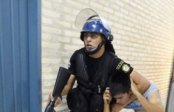 Gustavo Adolfo Florentín Silva, condenado por el caso #31M y procesado por narcotráfico y asalto, recién ahora saldrá de baja.