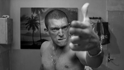 Vincent Cassel en una escena de la película "La Haine", que se proyectará en la Alianza Francesa.