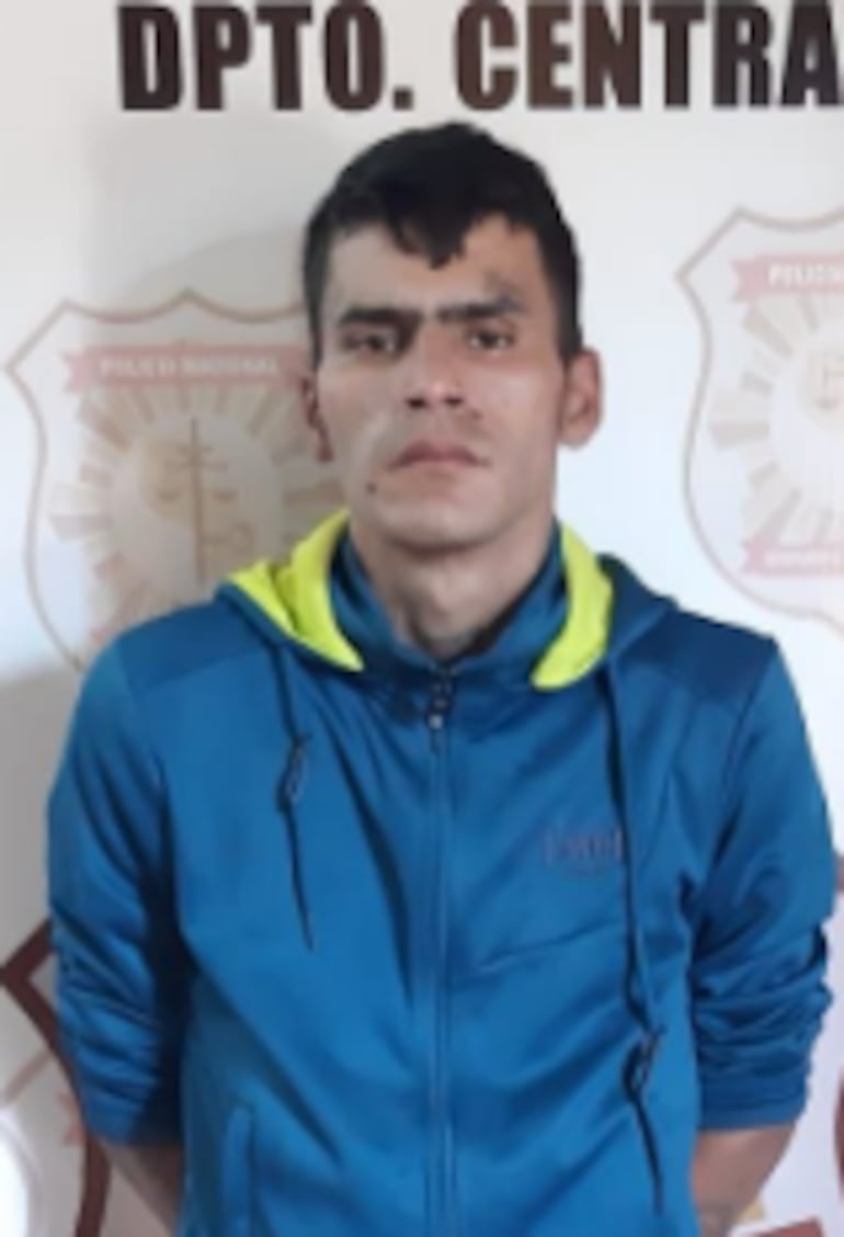 Miguel Ángel Benítez Sosa, detenido.