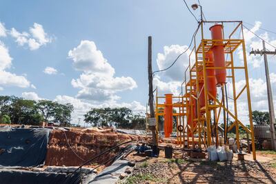 Realizan relevamiento de datos en zona de minería, en Paso Yobái.