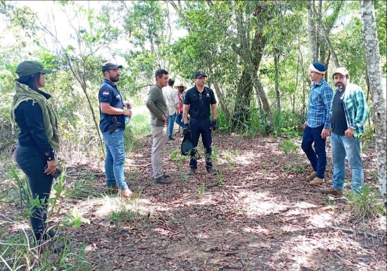 Hoy se realizó la octava búsqueda de los restos de Edelio Morínigo.