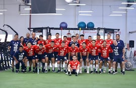 Team albirrojo del Operativo Copa América “Paraguay 2026”, que arranca el sábado en el COP.