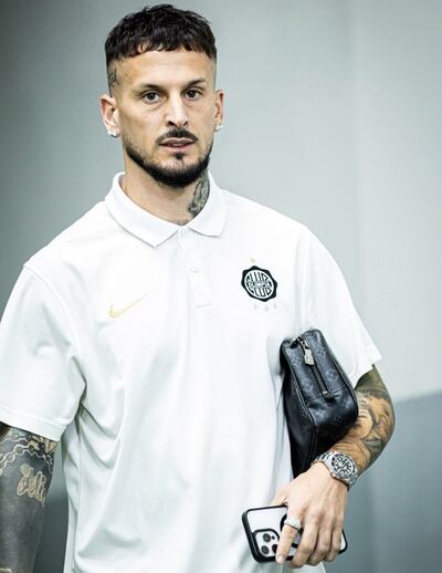 Darío Benedetto se perderá el partido del lunes de Olimpia contra Trinidense por un cuadro gripal.