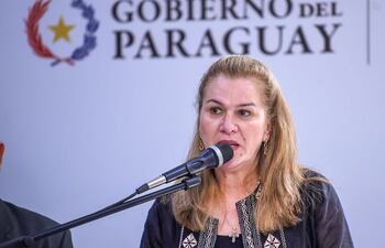 Ministra de Salud, María Teresa Barán.