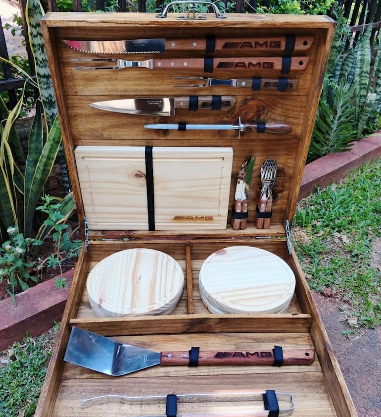Juego para asado