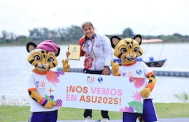 Paraguay brilló en el
Campeonato Sudamericano
de Remo que se celebró en la
Bahía de Asunción, donde se
conquistó 13 medallas (dos
de oro, cuatro de plata y siete
de bronce).