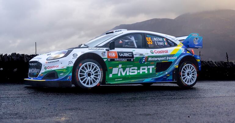 Josh McErlean y Eoin Treacy seguirán a bordo de un Ford Puma.