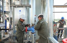 Una de las fábricas de biocombustibles que opera en la ciudad de Villeta. Para la industria, la disponibilidad de energía es clave para su desarrollo.