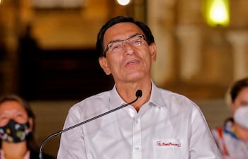 Martín Vizcarra, expresidente de Perú.