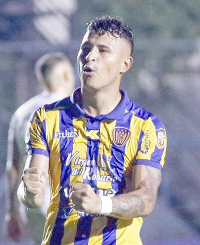 Rodi David Ferreira, futbolista del Sportivo Luqueño.