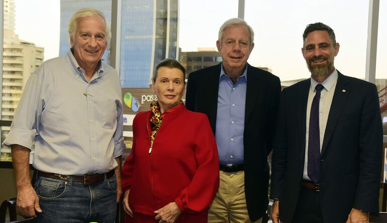 Francisco Benavente, Maris Llorens, Esteban Morábito y Alejandro Rubin.