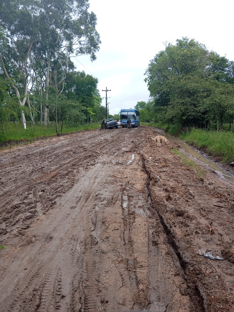 Vecinos exigen mejoras urgentes en el camino de acceso al Barrio del Este