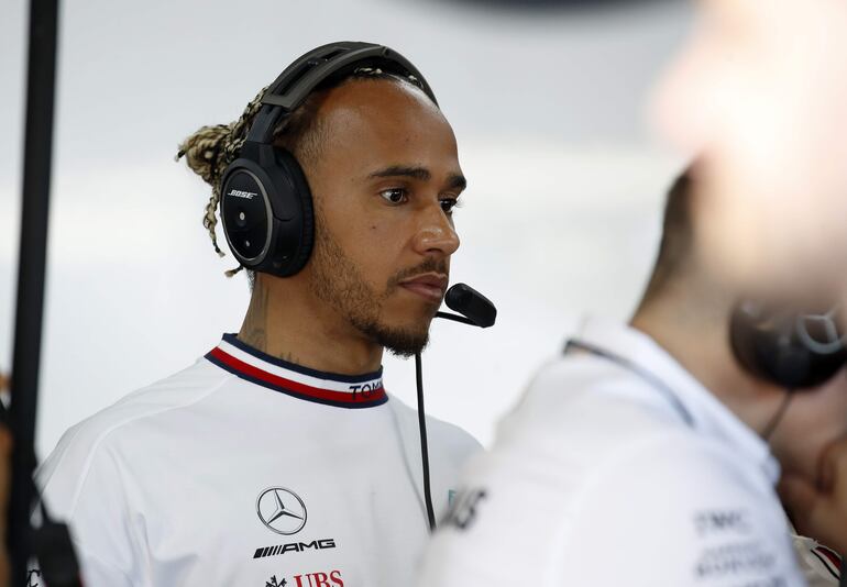 Lewis Hamilton, piloto británico de Fórmula 1. 