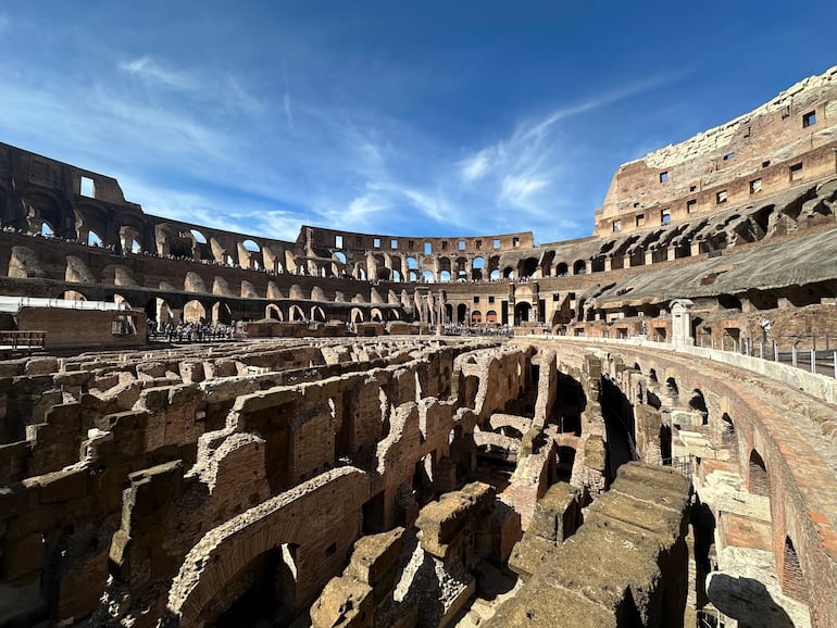 Hipogeos del Coliseo, Roma.