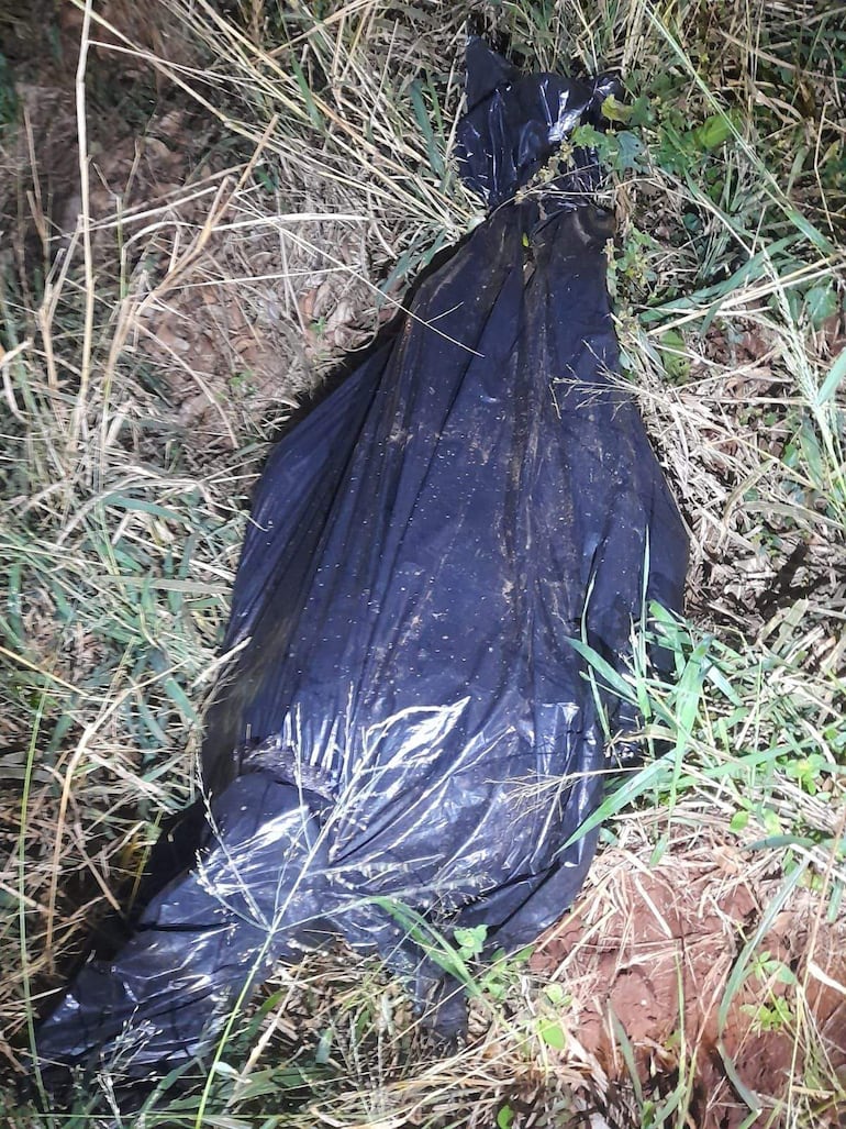 El cuerpo de Eleuterio Espinoza Borba fue encontrado envuelto en una bolsa negra en Zanja Pytã.