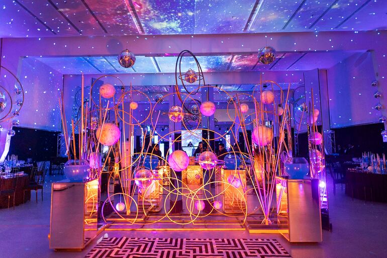 Las constelaciones fueron protagonistas.