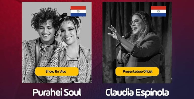 Purahei Soul y Claudia Espínola compartirán su arte en Revelar 2026.