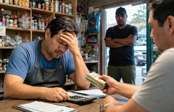 Los prestamistas informales pueden cobrar tasas superiores al 10% mensual.